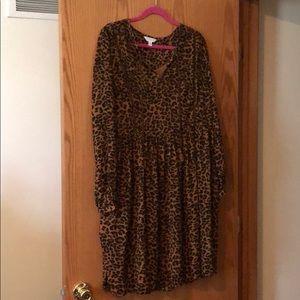 Leopard print Dress
